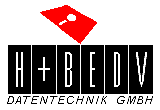 旧社名「H+BEDV Datentechnik」のロゴ