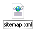 サイトマップファイル「sitemap.xml」（ファイル名は自由） - XMLファイル作成送信後に登録！